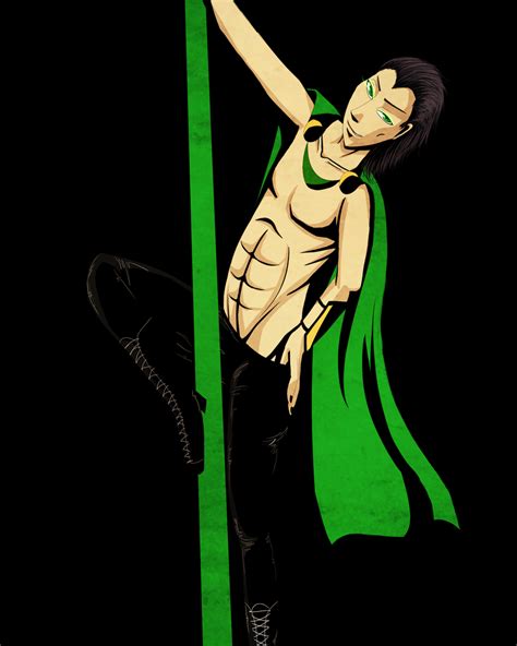 loki pole dancing